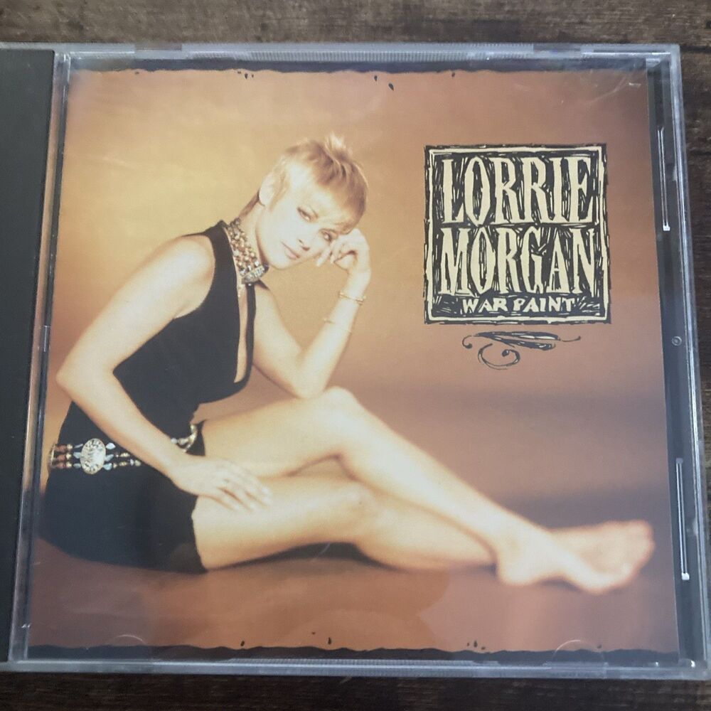 Lorrie Morgan War Paint CD 1994 BNA Country Music 90s Female Vocalist Album